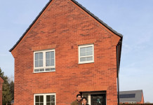 First time buyers find the perfect family home for their new arrival